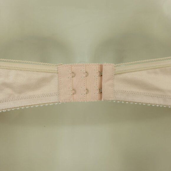 VTG Maidenform 34C Body Things Beige Underwire Unlined Strapless Bra Union USA - Picture 6 of 15